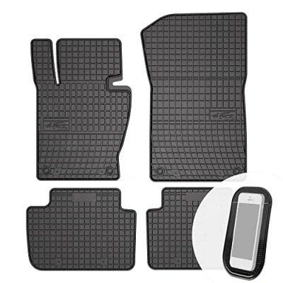 Abbildung von Gummimatten Auto Fußmatten Gummi Automatten Passgenau 4 teilig Set passend für BMW X3 E83 2003 2010