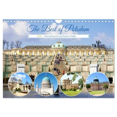 Abbildung von The Best of Potsdam (Wandkalender 2025 DIN A4 quer), CALVENDO Monatskalender
