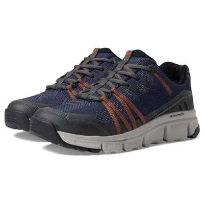 Abbildung von Skechers Summit AT TWIN Bridges Tracking Sneaker low, Herren, Größe: 43, Nvor navy orange Schuhe
