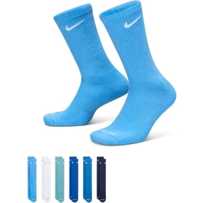 Abbildung von Nike Everyday Plus Cushioned Crew Trainingssocken (6 Paar), Multi Color, SX6897 937, M