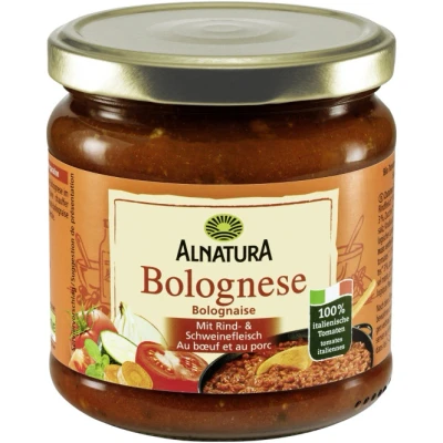 Abbildung von Alnatura Saucen Bolognese Glas, 330 ml