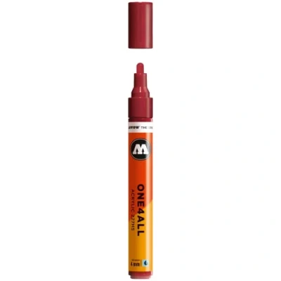 Abbildung von Molotow Permanentmarker One4All 227 HS nachfüllbar 4mm burgundrot