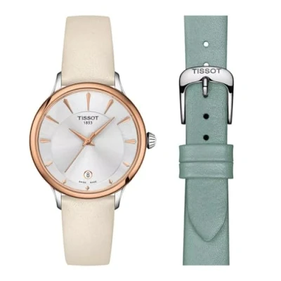 Abbildung von Tissot Odaci t lady Damen Blau Uhr T1332102603100