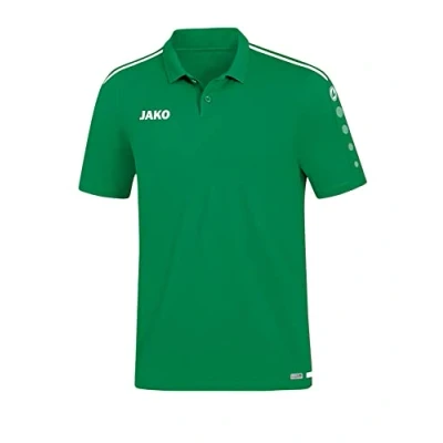 Abbildung von JAKO Herren Polo Striker 2.0, sportgrün/weiß, XXL, 6319