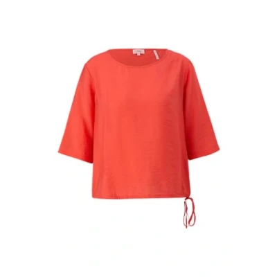 Abbildung von s.Oliver MIT ALL OVER Print Bluse, Damen, Größe: 38, Hellorange
