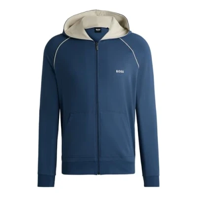Abbildung von BOSS Sweatjacke, Herren, Größe: Large, Blue five