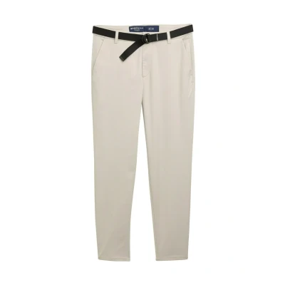 Abbildung von TOM Tailor Denim Regular Structured Chino, Herren, Größe: 30x32, Abbey stone mini houndstooth