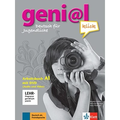 Abbildung von geni@l klick A1: Deutsch für Jugendliche. Arbeitsbuch mit DVD ROM (Audio und Video) (geni@l klick: als Fremdsprache Jugendliche)
