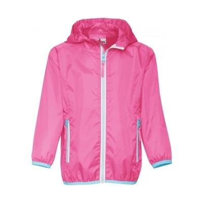 Abbildung von Playshoes Unisex Kinder Faltbare Regen Jacke Funktions Regenmantel Regenbekleidung, Rosa, 128 EU