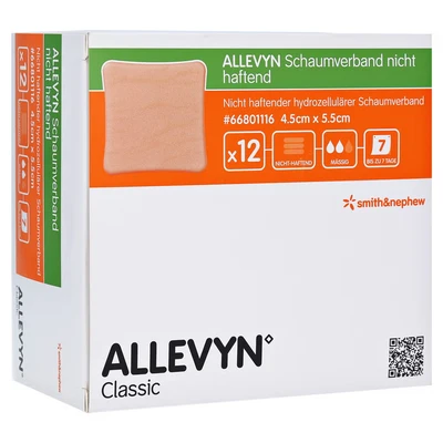 Abbildung von Allevyn Schaumverband 4,5x5,5 cm nicht h 12 St