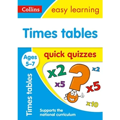 Abbildung von Times Tables Quick Quizzes Ages 5 7: Ideal for home Learning (Collins Easy KS1)