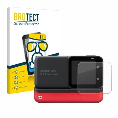 Abbildung von BROTECT Schutzglas für Insta360 One RS 4K Edition Schutzfolie Panzer Folie Glas [Extrem Kratzfest 9H, Anti Fingerprint, Ultra Transparent]