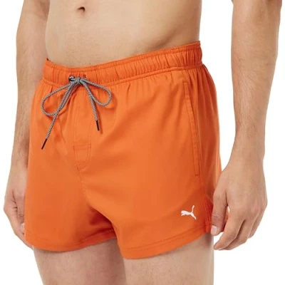 Abbildung von PUMA Herren Length Swim Shorts, Chili Powder, M