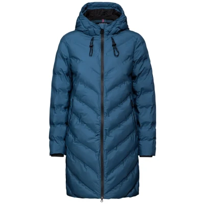 Abbildung von CECIL Damen B101039 Mantel mit Schweißnähten, Dull Teal Blue, M