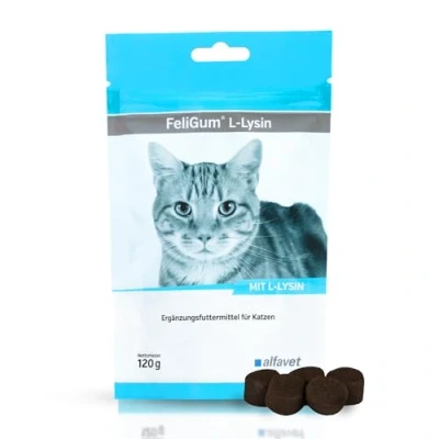 Abbildung von Feligum L lysin Kaudrops für Katzen