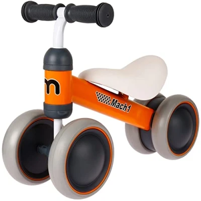 Abbildung von Mach1 Laufrad Mini Kinder Lauflernrad Kinderlaufrad Rutscher Rutscherauto 4 Räder 150x40mm Zoll