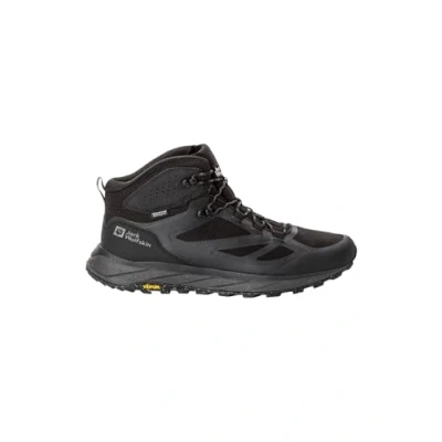 Abbildung von Jack Wolfskin Terraventure Texapore MID M Trekkingboot, Herren, Größe: 43, Black Schuhe