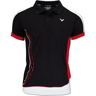 Abbildung von VICTOR Herren Polo Shirt Function, Black, 152