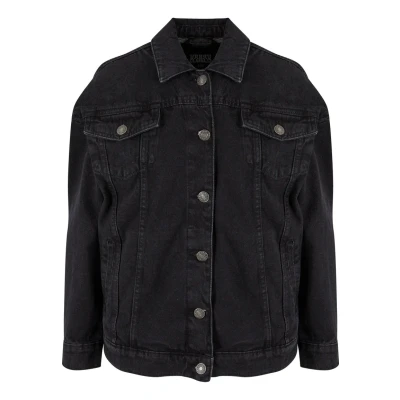 Abbildung von Urban Classics Damen Jeansjacke Ladies Oversized 90`s Denim Jacket, für Frauen, im Retro Style, Fit, Größen XS 5XL