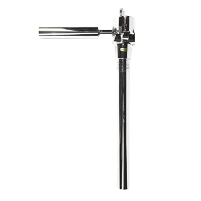 Abbildung von Fame TH 3 Tomhalter, Pearl Style, Verchromt, Stabil, Preiswert, mit Kugelgelenk, 240mm Länge, 22mm Rohrdurchmesser, Ideal für Drummer