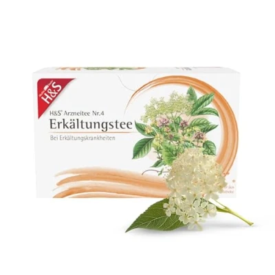 Abbildung von H&amp;S Erkältungstee 20X2,0 g