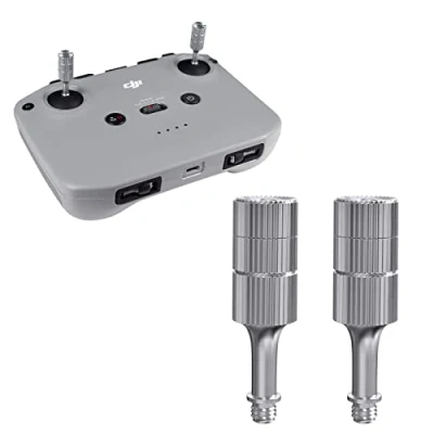 Abbildung von MotuTech Joystick, erweitert, rutschfest, für DJI RC N1 Fernbedienung, Mini 3 Pro Mavic Air 2s 2 Drohne Fernbedienung verstellbar Joystick Rocker Aluminiumlegierung