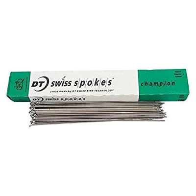 Abbildung von DT SWISS Speichen Champion M 2X302Mm Karton 100 Stück Silber Niro Ohne Nippel
