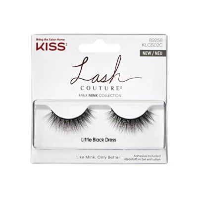 Abbildung von KISS Wimpern Couture Kunstnerz (verschiedene Optionen) Option: Kleines Schwarzes