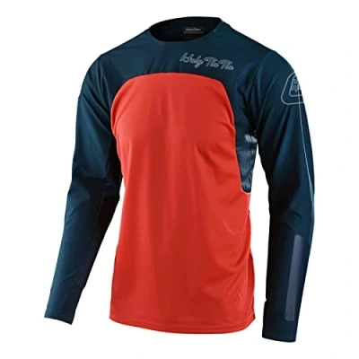 Abbildung von Radfahren Jersey Herren Mountainbike Motocross Langarm MTB T Shirt,Shirt Downhill Fahrrad Schnelltrocknend (Color 23,XXL)