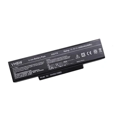 Abbildung von vhbw Akku Ersatz für Asus A33 F3, A32 Z96, Z94, F3 Notebook (4400 mAh, 11,1 V, Li Ion)
