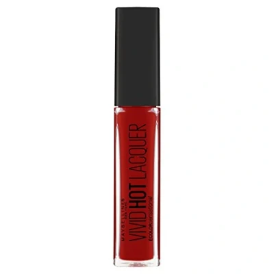 Abbildung von Maybelline New York Color Sensational Vivid Hot Laquer Lippenstift Nummer 72 classic, 1er Pack (1 x 7.7 ml)