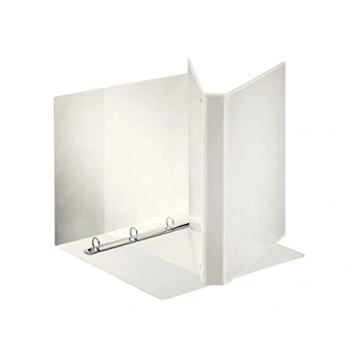 Abbildung von ESSELTE Personalisierbarer Displayordner aus PP (3 Taschen) mit Ringen 4 20 rot f.to maxi weiß 394751000