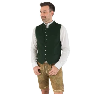 Abbildung von Hammerschmid Trachtenweste Weste &quot;Max&quot; (Loden)