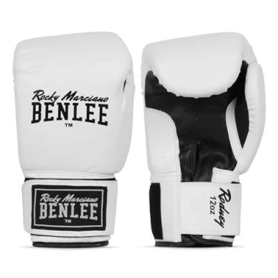 Abbildung von BENLEE Boxhandschuhe aus Kunstleder Rodney 10 oz, White/Black