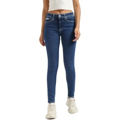Abbildung von Calvin Klein Jeans Skinny Fit, Damen, Größe: 26x32, Denim medium