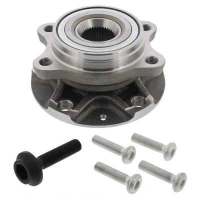 Abbildung von MAPCO 46848/1 Radlagersatz mit Radnabe, Radlager, Befestigungsmaterial, ohne ABS Sensorring 82 AUDI: A8 D2