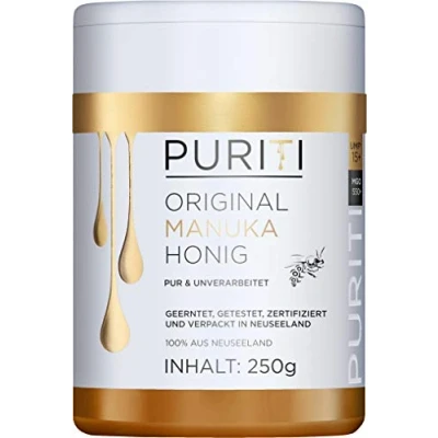 Abbildung von PURITI Manuka Honig MGO 550+ aus Neuseeland, 250 g