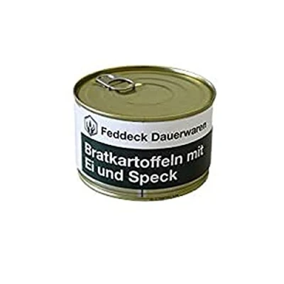 Abbildung von Fertiggericht Dose Bratkartoffeln mit Speck und Ei 400 g