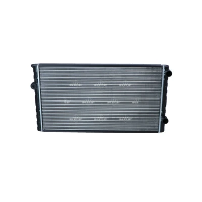 Abbildung von NRF 50454 Kühler, Motorkühlung Aluminium 630 377 34 Kühlrippen mechanisch gefügt VOLKSWAGEN: Polo II Coupe, Schrägheck
