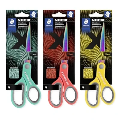 Abbildung von 12 x Staedtler Universalschere Noris 21cm sortiert