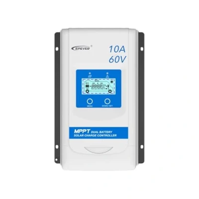 Abbildung von EPEVER® MPPT DuoRacer 10A Laderegler solar charge controller DR1206N für 2 Batterien, 12V/24V auto work, PV 100V (DR1206N)
