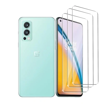 Abbildung von Ydiciv 3 Stück Schutzfolie für OnePlus Nord 2 5G Panzer Schutz Glas, [9H Härte Glas], [HD Klar Schutzglas], [No Bubble],