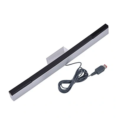 Abbildung von Richer R Sensorleiste für Wii, Infrarot IR Sensor Bar Kabelgebundene Sensorleiste,Verdrahtete Signal Ray Bar/Infrarot Receiver Wii Konsolen