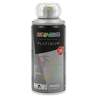 Abbildung von Dupli Color 203442 PLATINUM RAL 9006 weißaluminium seidenmatt 150 ml