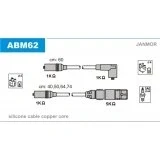 Abbildung von JANMOR ABM62 Zündkabelsatz VOLKSWAGEN: Golf 3, 4 Cabrio, 3 SEAT: Ibiza 2, TOLEDO 1, Cordoba I Limousine