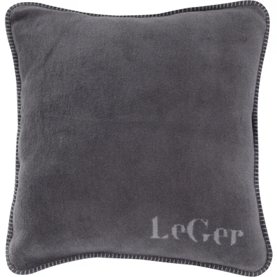 Abbildung von LeGer Home by Lena Gercke Dekokissen &quot;Anisa&quot;, mit modernem Schriftzug, Kissenhülle ohne Füllung, 1 Stück 50x50 cm