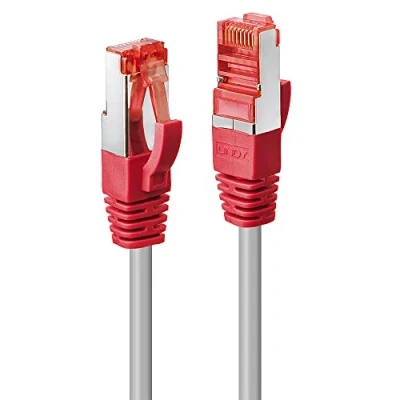 Abbildung von LINDY 47839 3m Crossover Cat.6 S/FTP Netzwerkkabel, grau