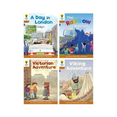 Abbildung von Oxford Reading Tree: Biff, Chip and Kipper Stories: Level 8: Mixed Pack of 4