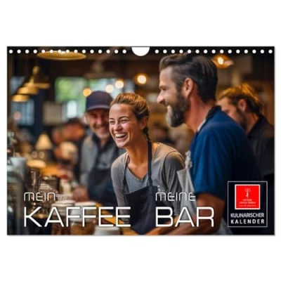 Abbildung von Mein Kaffee meine Bar (Wandkalender 2025 DIN A4 quer), CALVENDO Monatskalender