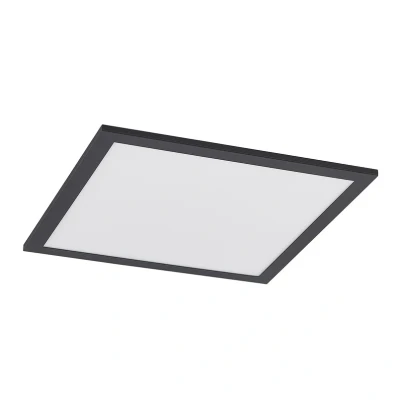 Abbildung von Lindby LED Deckenleuchte Nelios, 40 x cm, schwarz, CCT